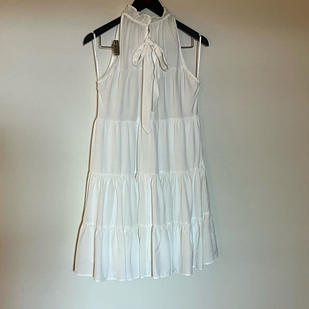 Pinch Halter Tiered Ruffle Dress - Picture 3 of 5